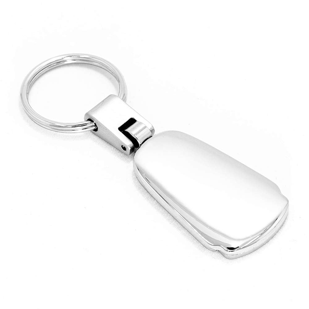 Honda Tear Drop Key Chain - Chrome