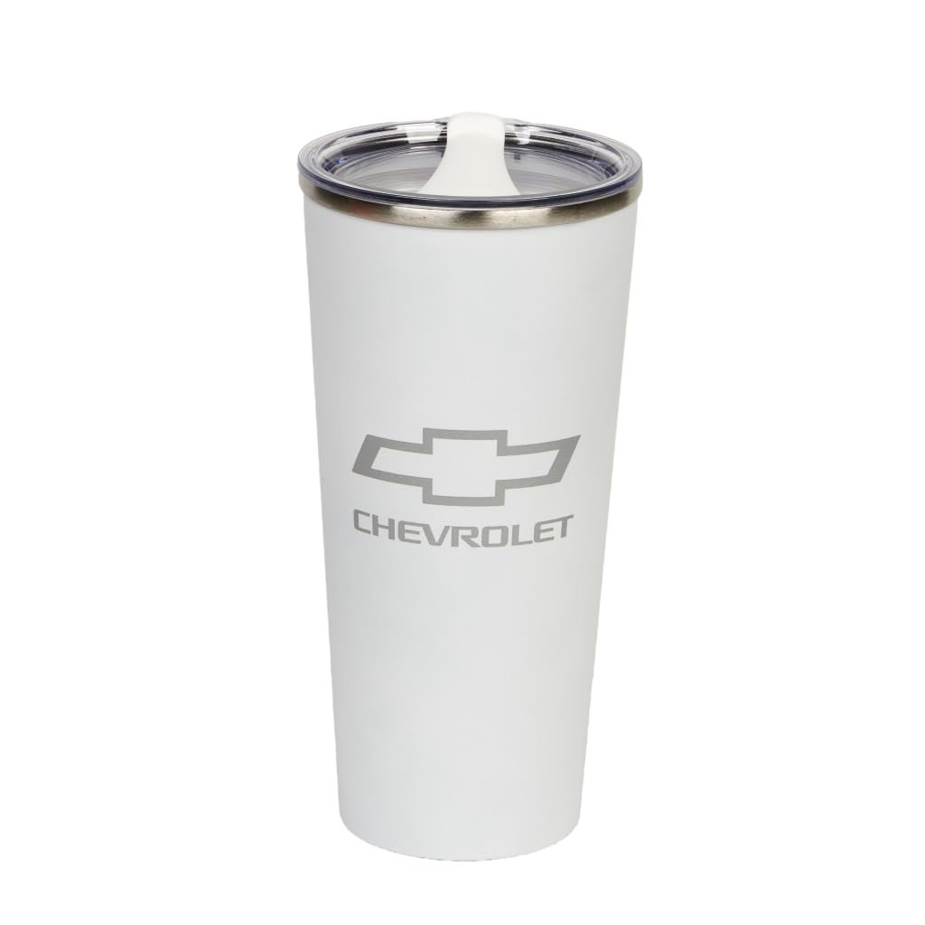 SR1 Performance Chevy Bowtie Thermal Stainless Steel 16.9oz Tumbler - Officially Licensed Chevrolet Coffee Mug