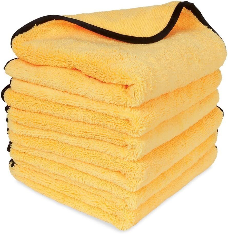 Liquid X Multi-Purpose Microfiber Detailing Towel with Silk Edges - 16" x 24"