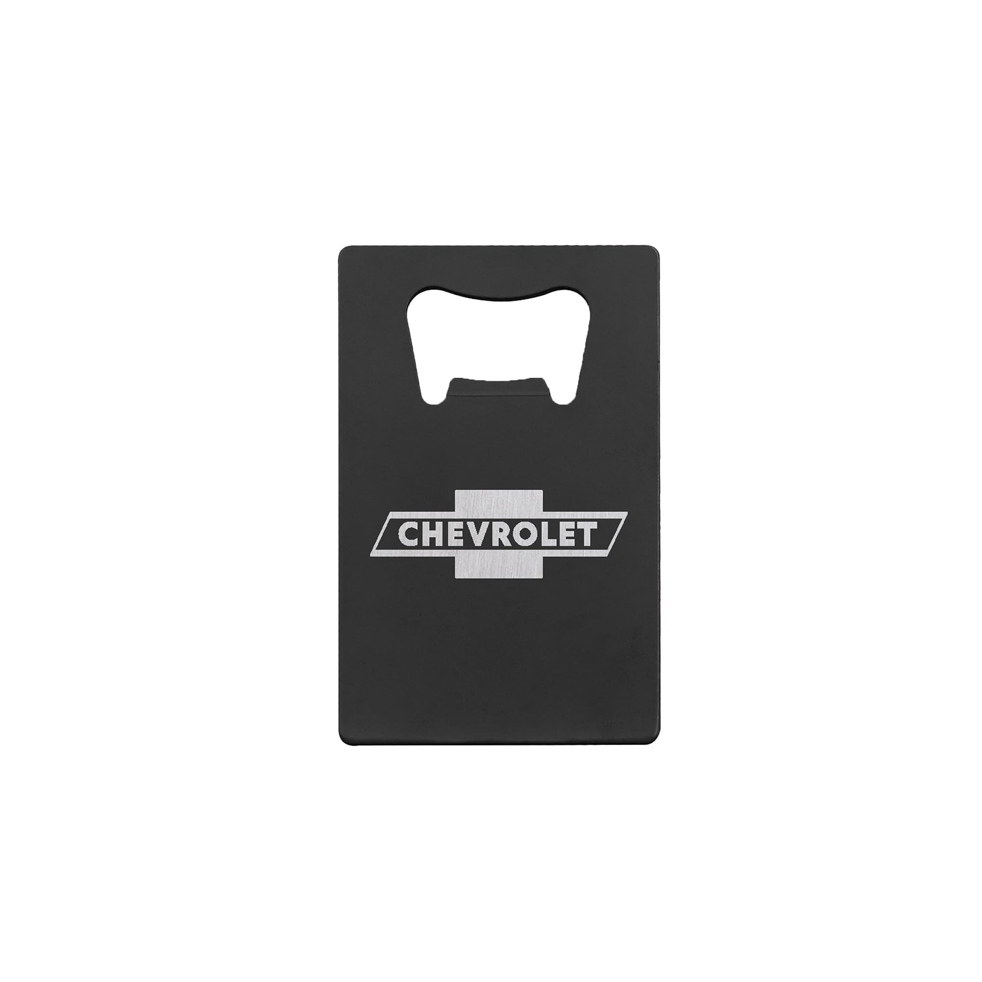 Chevrolet Credit Card Bottle Opener – Slim Stainless Steel Wallet Tool