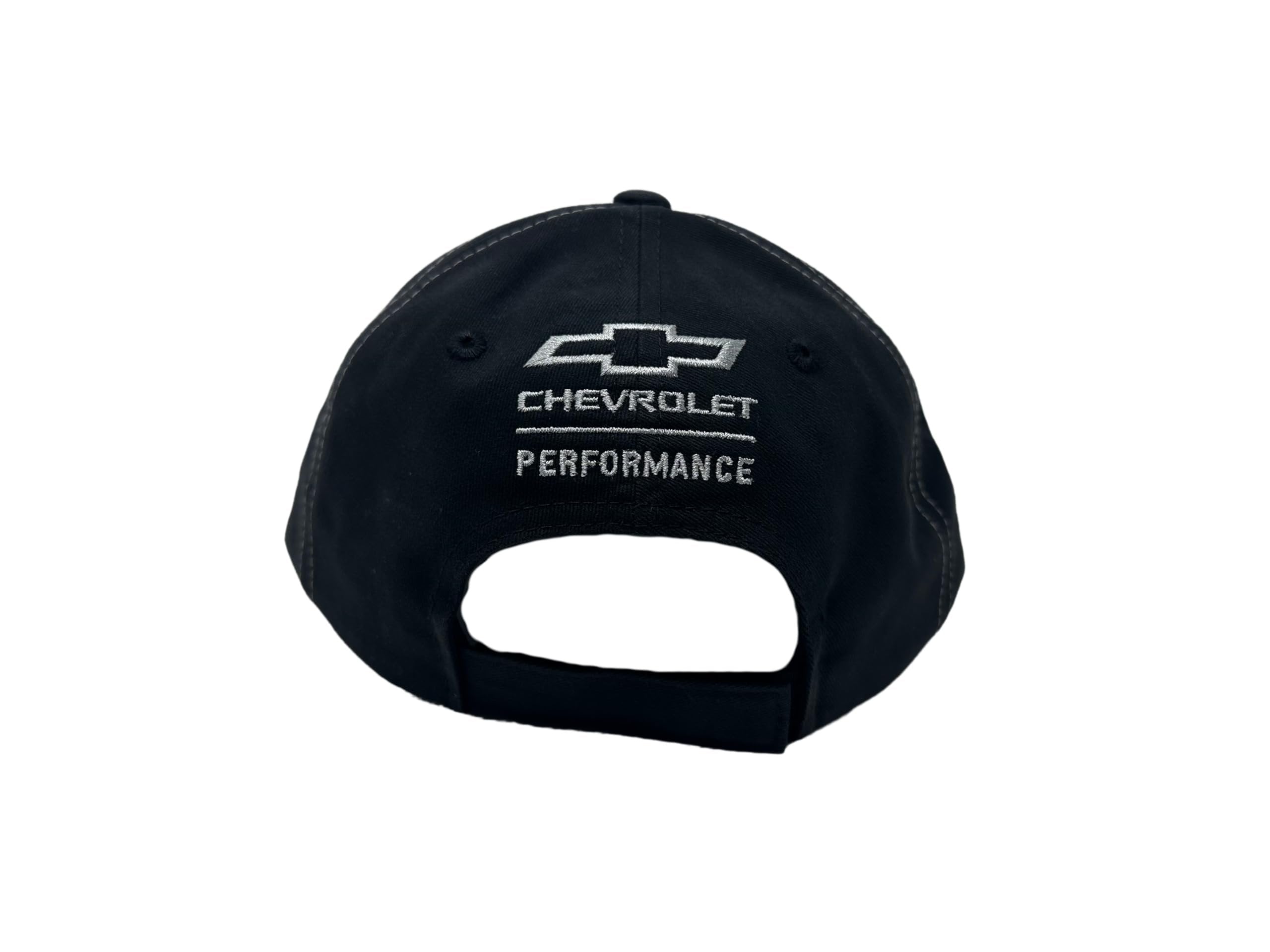Chevrolet Bowtie Logo Performance Black Hat - Twill Cap w/Adjustable Closure