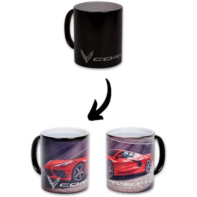 C8 Corvette 12oz Coffee Mug : Color Changing