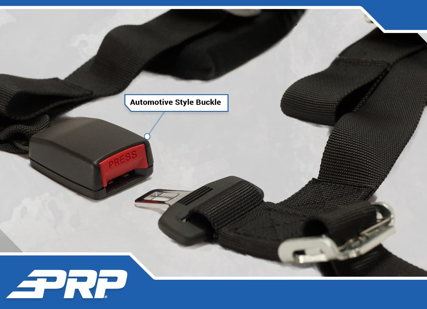 PRP Harnesses 2" 4 Point 2 Pack (Black)