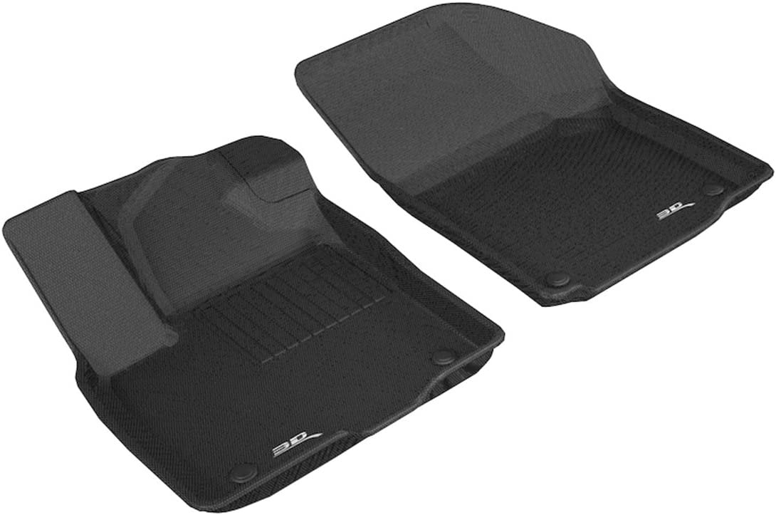 3D MAXpider Complete Set Custom Fit All-Weather Floor Mat for Select Volkswagen Atlas Models