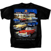 Chevrolet Night Time Retro Diner T-Shirt  - Let the Good Times Roll - Vintage Chevy Shirt