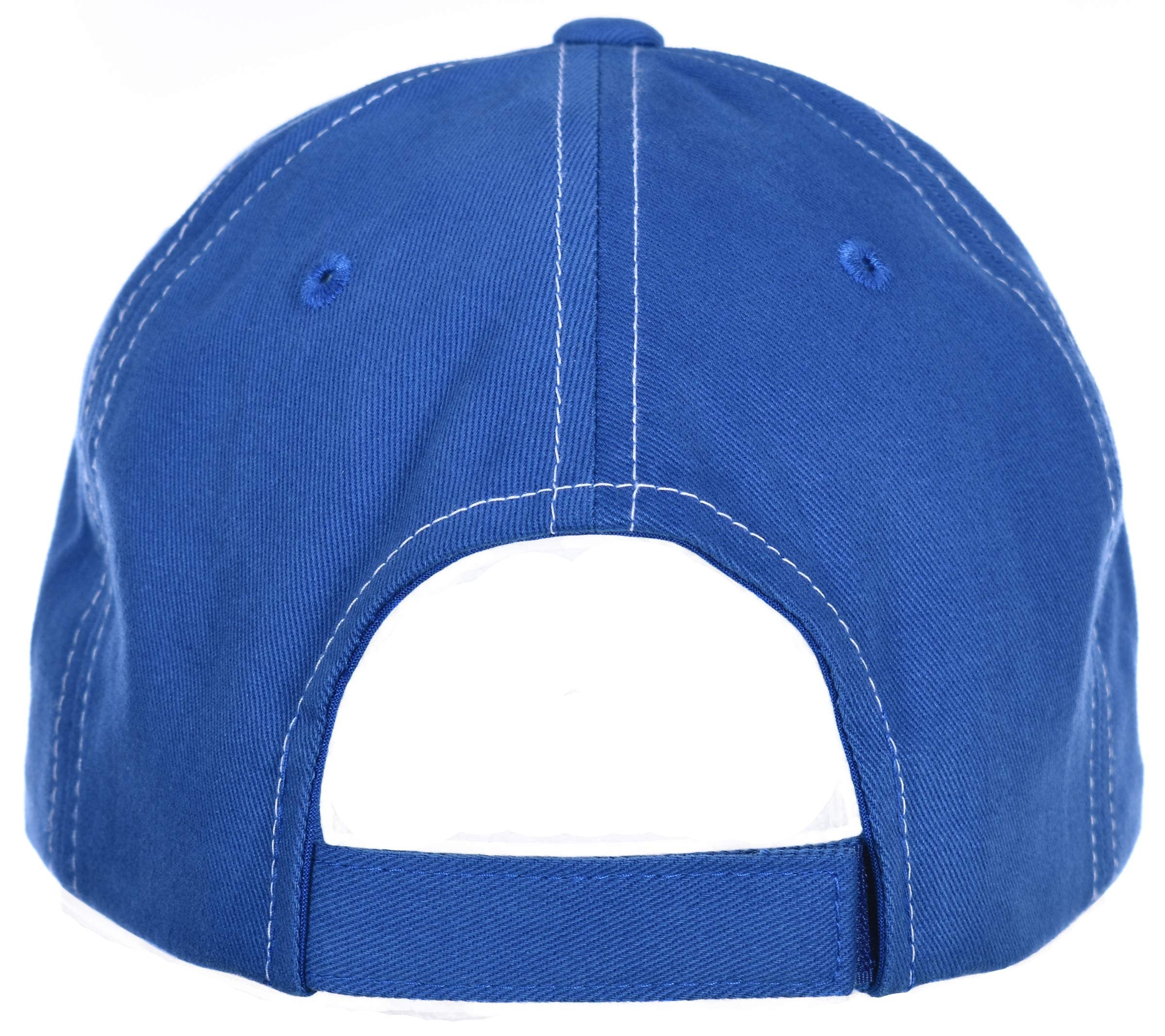 Ford Logo Cap Adjustable Blue Brushed Cotton Hat