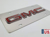 Eurosport Daytona- Compatible with -, GMC Badge -Stainless Steel License Plate