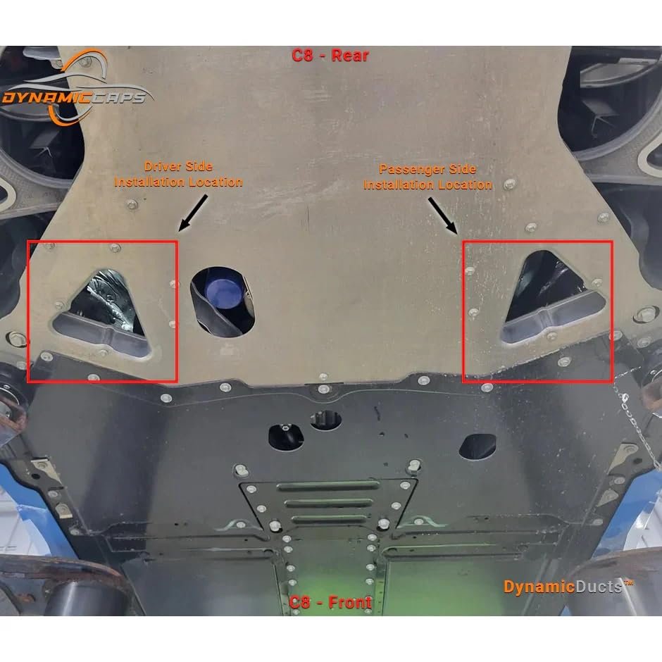 C8 DynamicDucts Aero Widebody Edition : C8 Stingray, Z51, Z06, E-Ray
