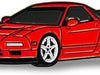 1995 Acura NSX Type-R Enamel Pin - Special Edition JDM Lapel Pin