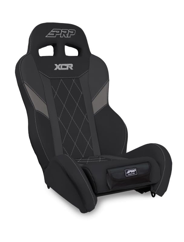 PRP XCR Suspension Seat - Universal Off-Road Seat for UTV - Dual Density Foam and Lumbar Support
