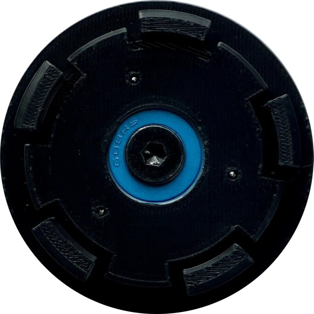C8 Corvette DynamicCaps Show Edition Floating Center Caps - Self Leveling Spinning Hub Cap - Set of 4 for 2020-2025 Corvettes