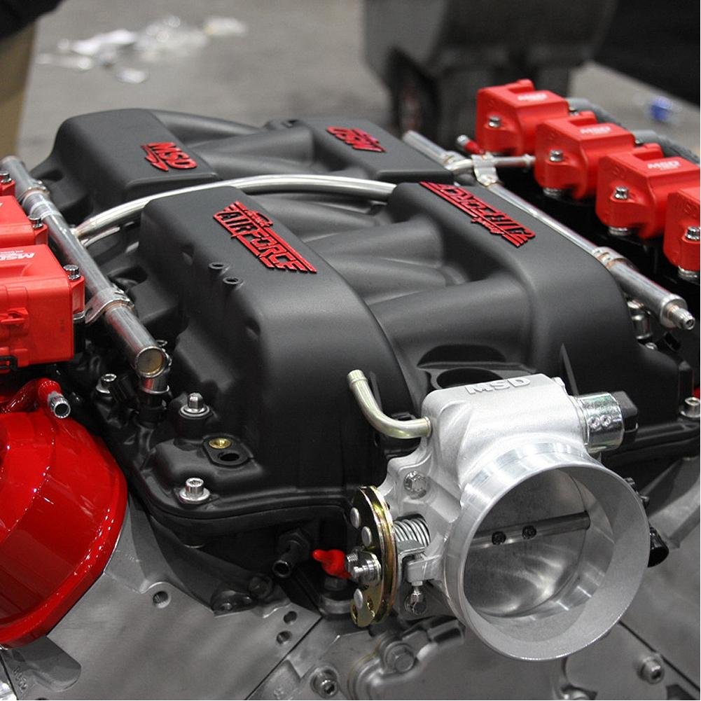 Corvette Intake Manifold - MSD Atomic AirForce Intake Manifold