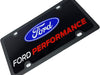 Ford Performance Carbon Steel License Plate - Black