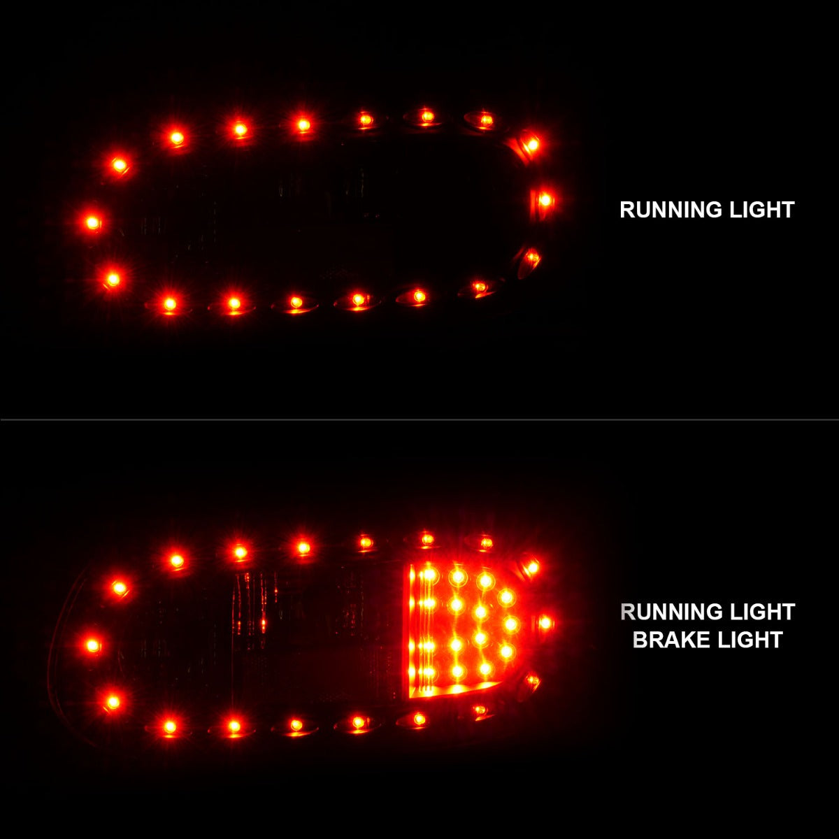 MAZDA MIATA 99-05 LED TAIL LIGHTS BLACK