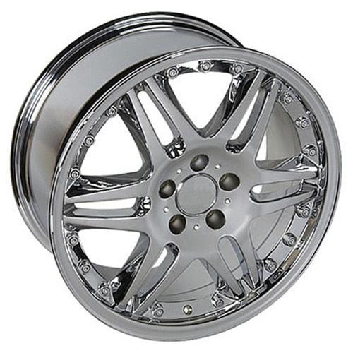 18" Replica MB09 fits Mercedes Benz C Class 18x8.5 Chrome-SR1 Performance