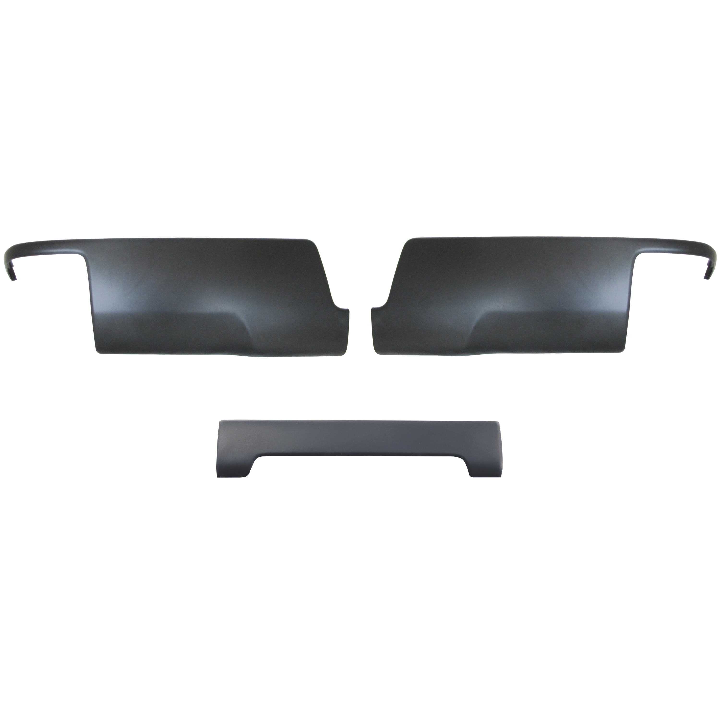 2014-2018 GMC Sierra, '14-'18 Chevy Silverado 1500 & '15-'23 Silverado 2500 Rear Bumper Overlays
