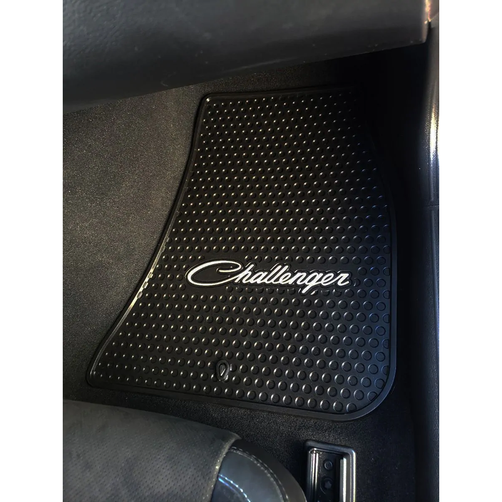 Lloyd Mats Custom-Fit All-Weather Signature Rubber Floor Mats for Dodge Challenger RWD 2011-2023