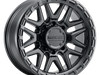 953B Krank Rugged Split V-Spoke Design Raceline Wheel - Satin Black