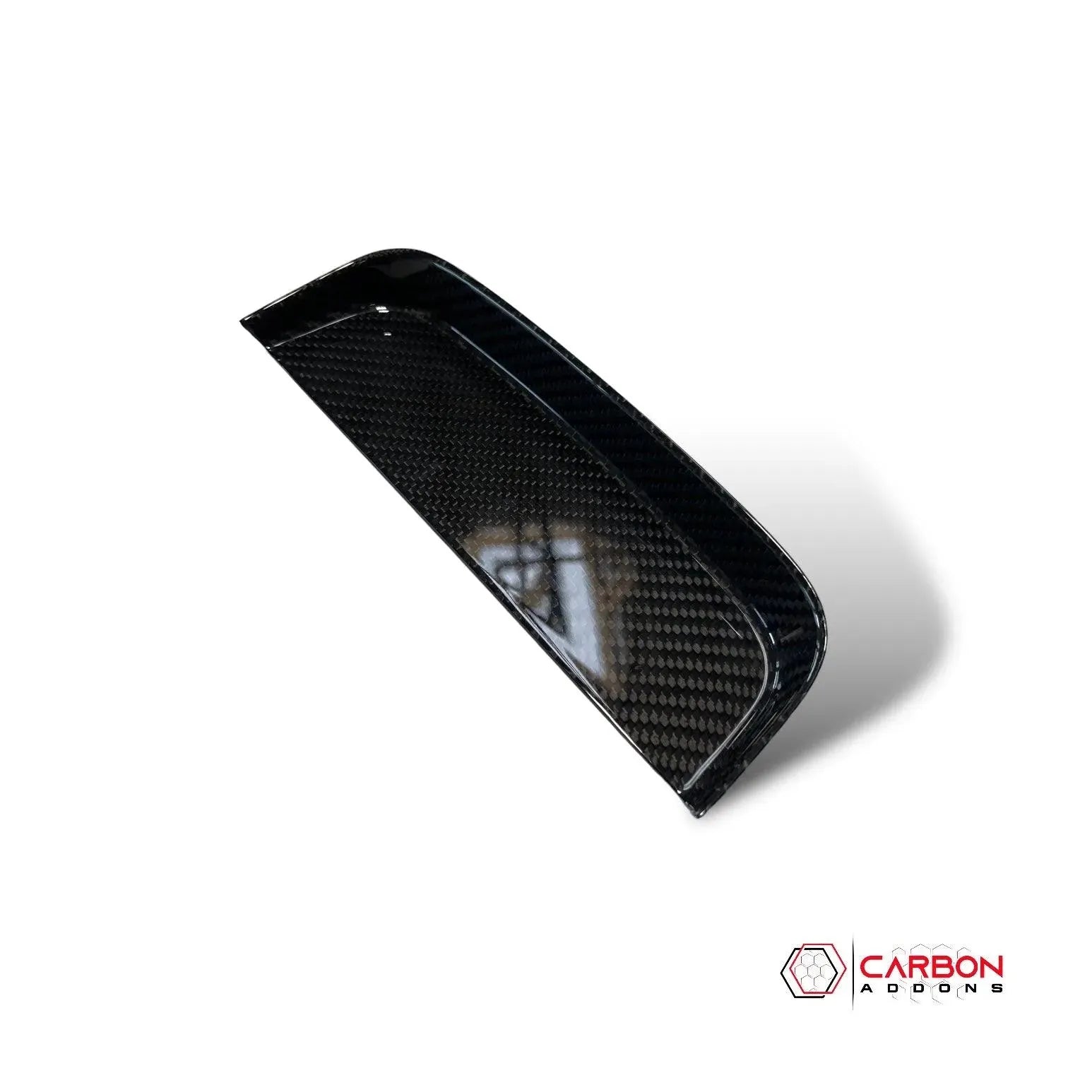 Real Carbon Fiber interior coin tray cover | 2015-2023 Ford Mustang - carbonaddons Carbon Fiber Parts, Accessories, Upgrades, Mods