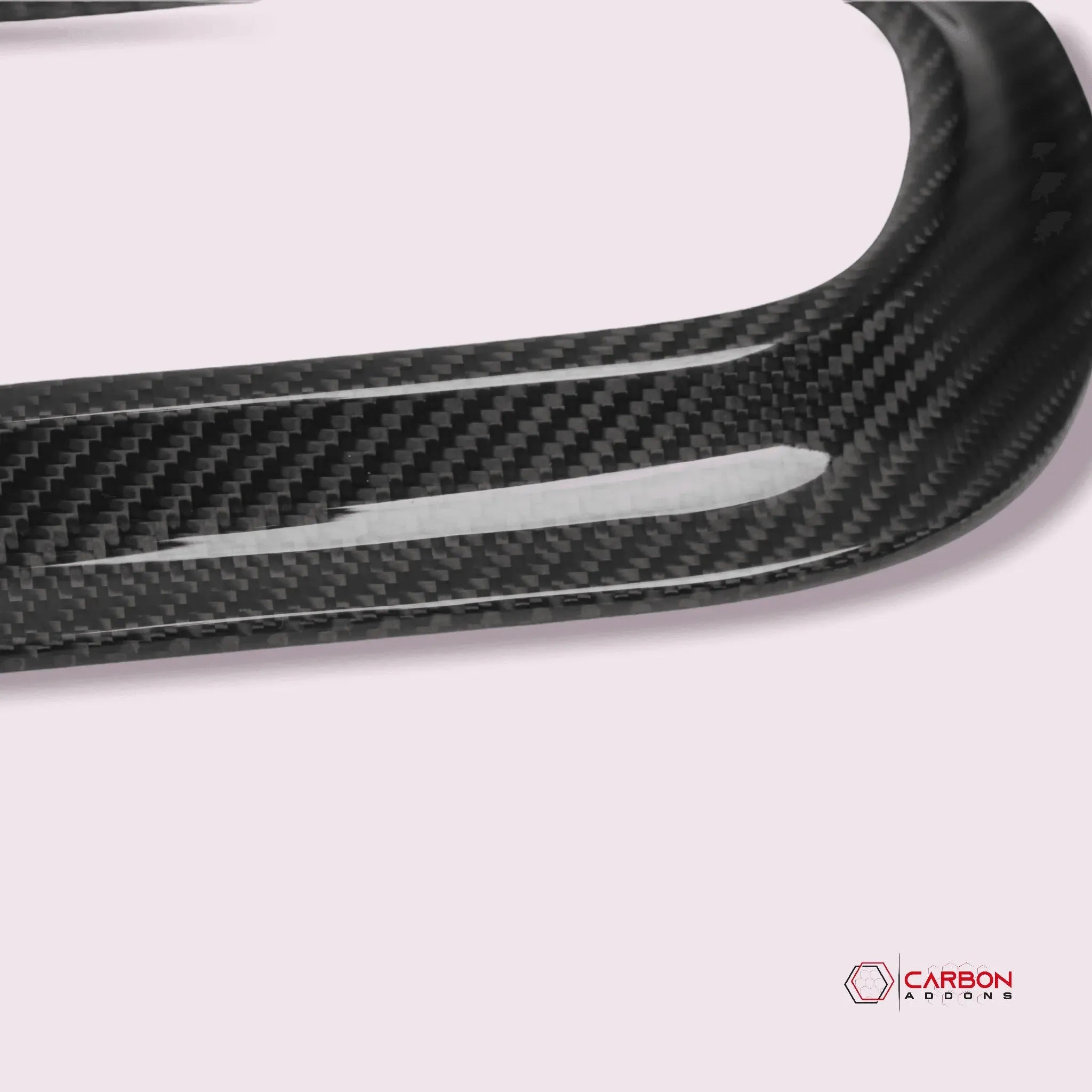 Real Carbon Fiber Taillight Trim Bezel Cover for 2015-2023 Dodge Challenger - carbonaddons Carbon Fiber Parts, Accessories, Upgrades, Mods