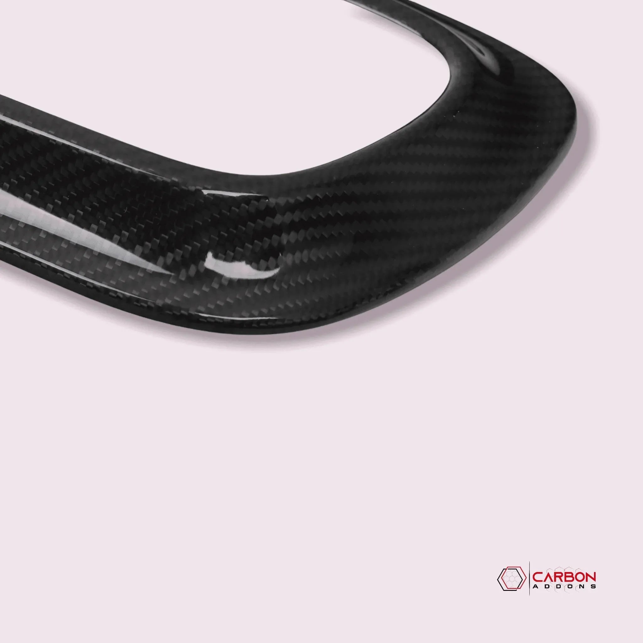 Real Carbon Fiber Taillight Trim Bezel Cover for 2015-2023 Dodge Challenger - carbonaddons Carbon Fiber Parts, Accessories, Upgrades, Mods