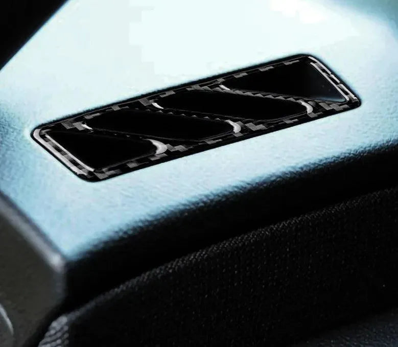 [Set] Carbon Fiber Dash Vent Trim Overlay For Chevy Camaro 2010-2015 - carbonaddons Carbon Fiber Parts, Accessories, Upgrades, Mods