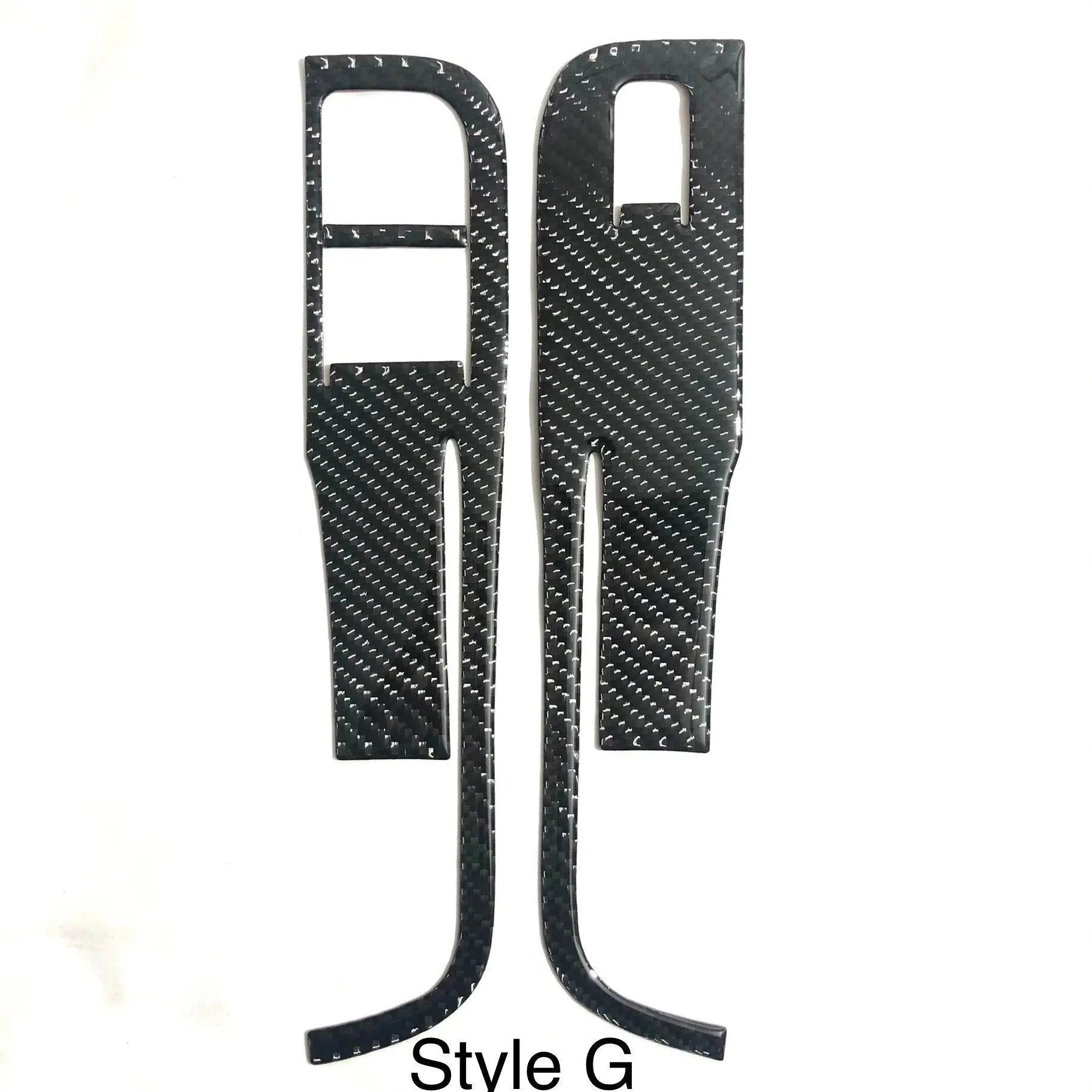 [Set] Carbon Fiber Door Window Switch Panel Overlay for Chevrolet Camaro 2010-2015 - carbonaddons Carbon Fiber Parts, Accessories, Upgrades, Mods