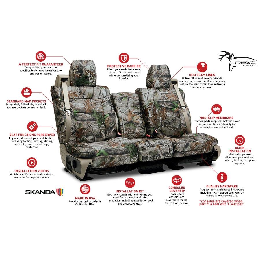 Custom Seat Cover NEXT Camo Custom