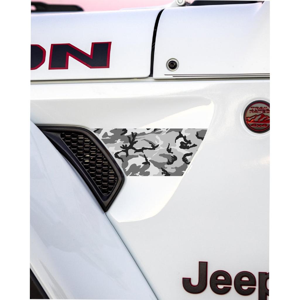 State Flag Fender Vent Premium Wrap Decal for Wrangler and Gladiator - AdventureLifeDecals