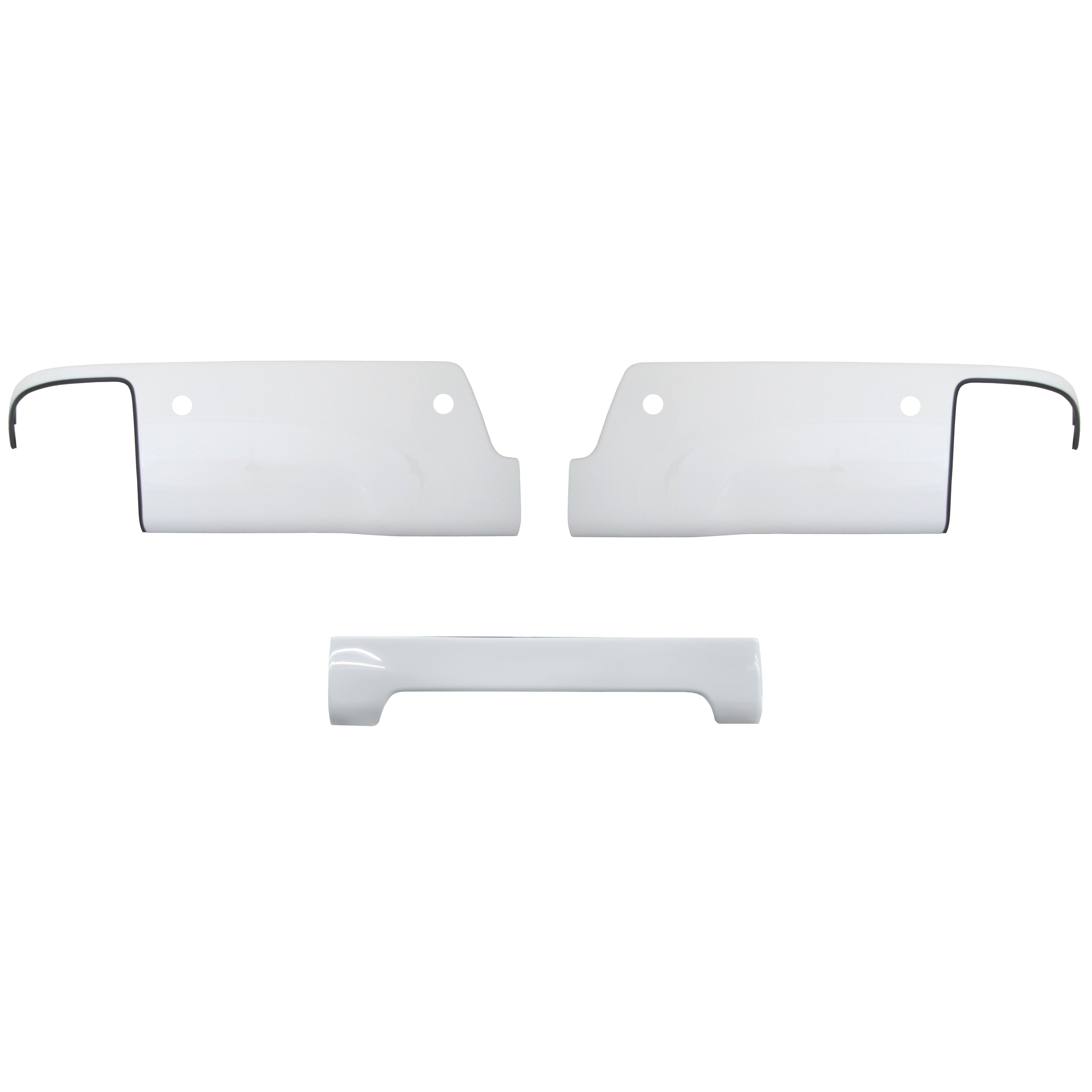 2014-2018 GMC Sierra, '14-'18 Chevy Silverado 1500 & '15-'23 Silverado 2500 Rear Bumper Overlays