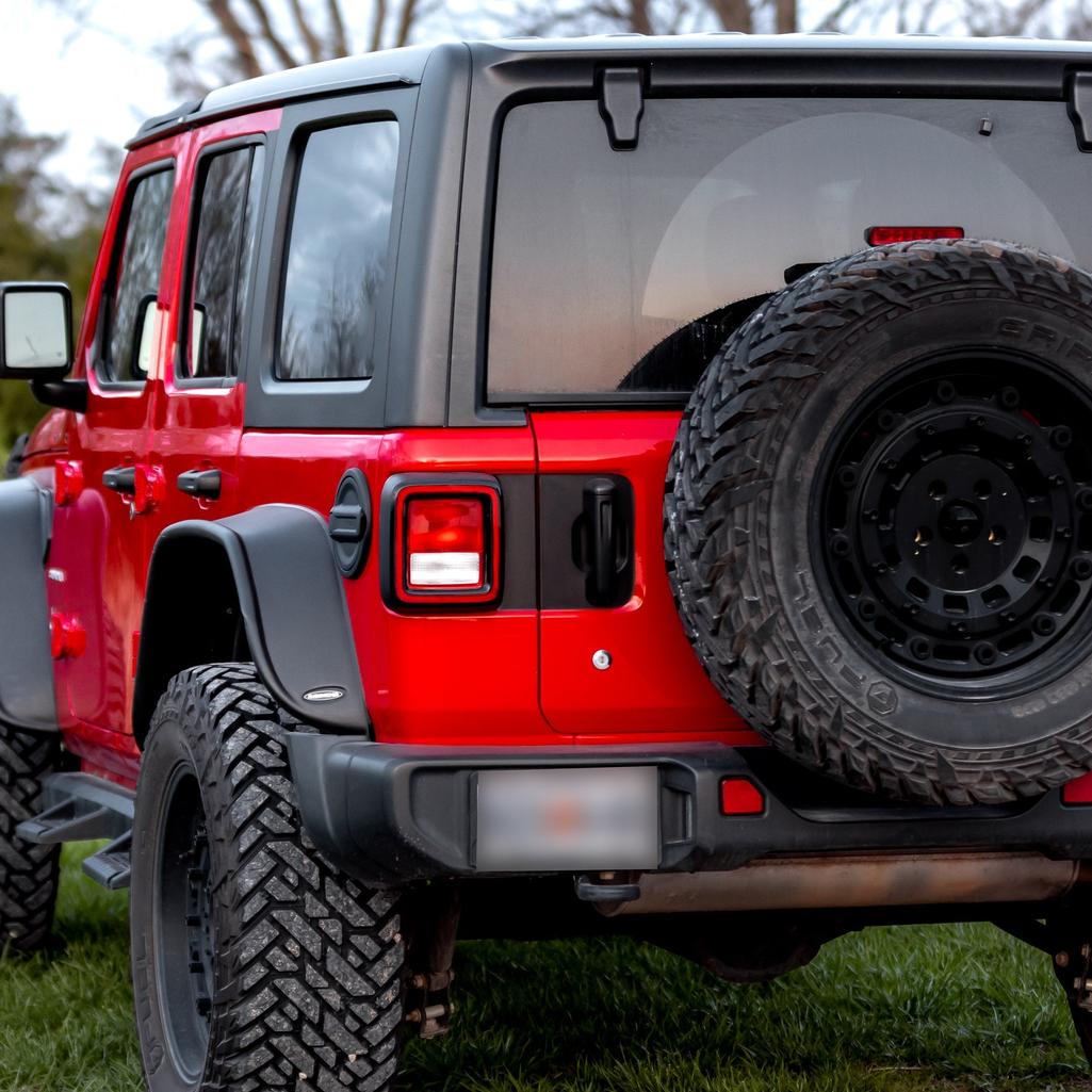 Tailgate Handle Graphic for Wrangler JL JLU - AdventureLifeDecals