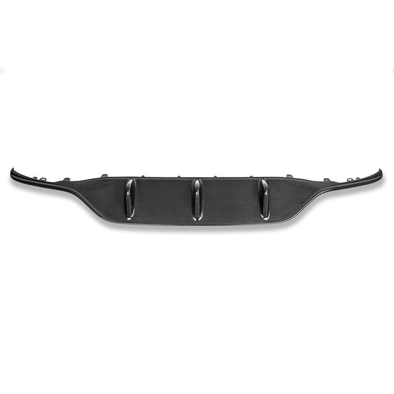 2015-18 Mercedes-Benz C-Class W205 AMG Carbon Fiber Rear Bumper Diffuser - Extreme Online Store