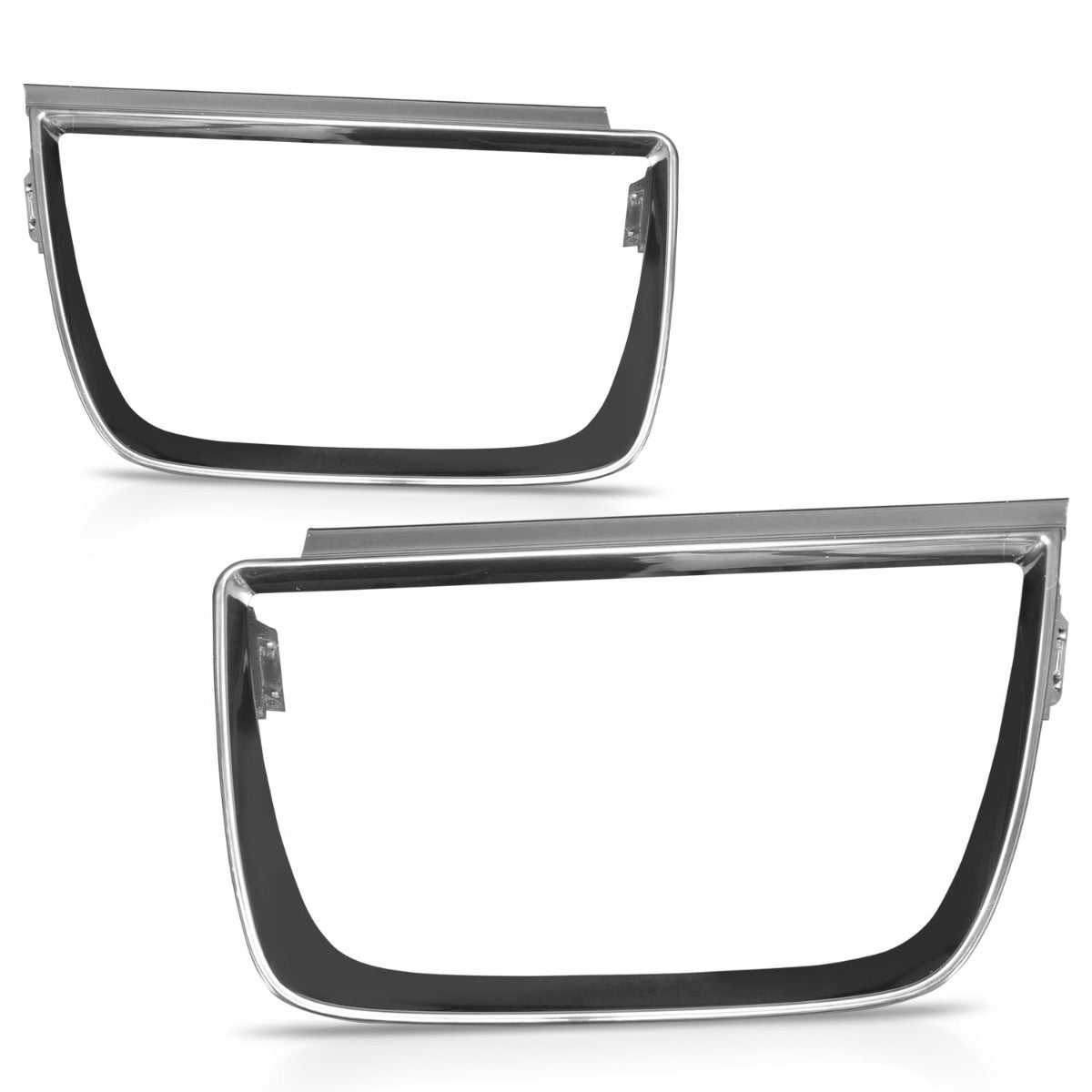 CHEVY CAMARO 10-13 TAIL LIGHTS BEZEL GLOSSY BLACK 4PC