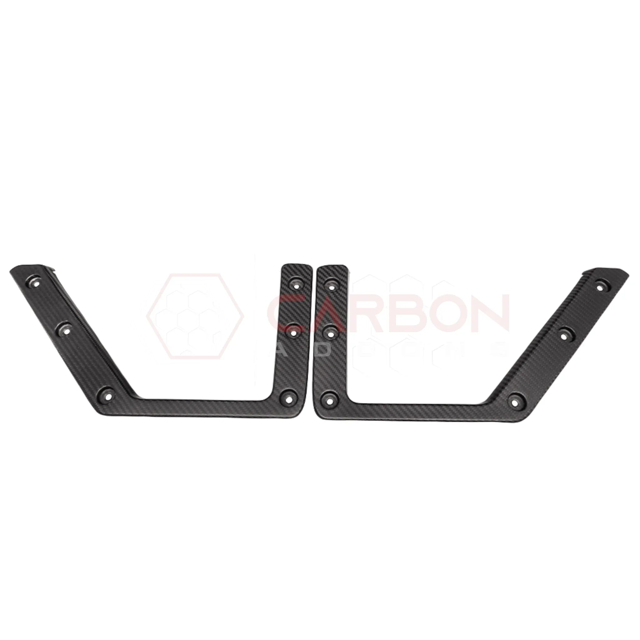 2021–2025 Ford Bronco Front Door Storage Pocket Net Carbon Fiber Frame | Direct Replacement
