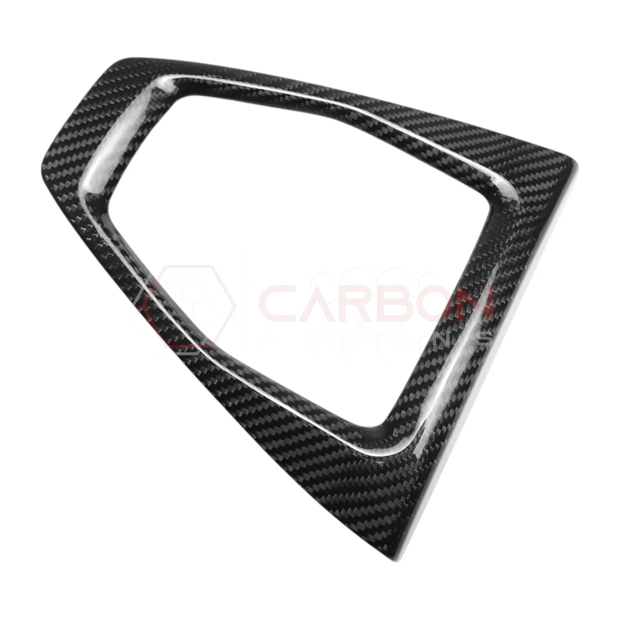 2024+ Mustang Hard Carbon Fiber Gear Shifter Trim Cover