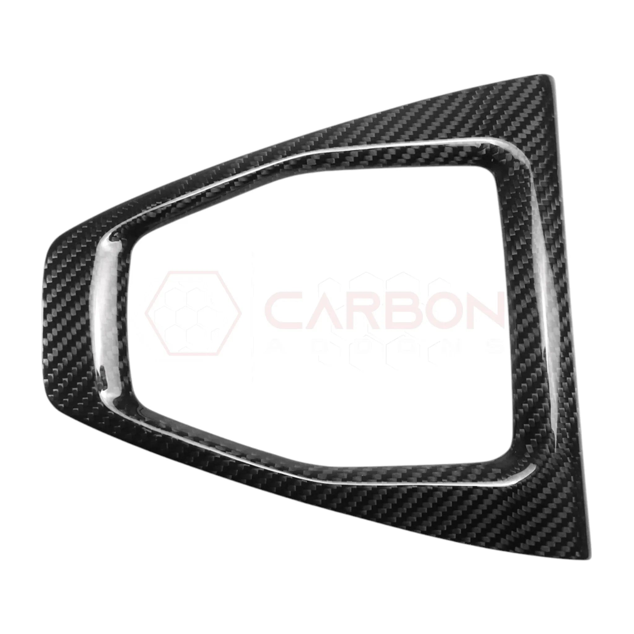 2024+ Mustang Hard Carbon Fiber Gear Shifter Trim Cover