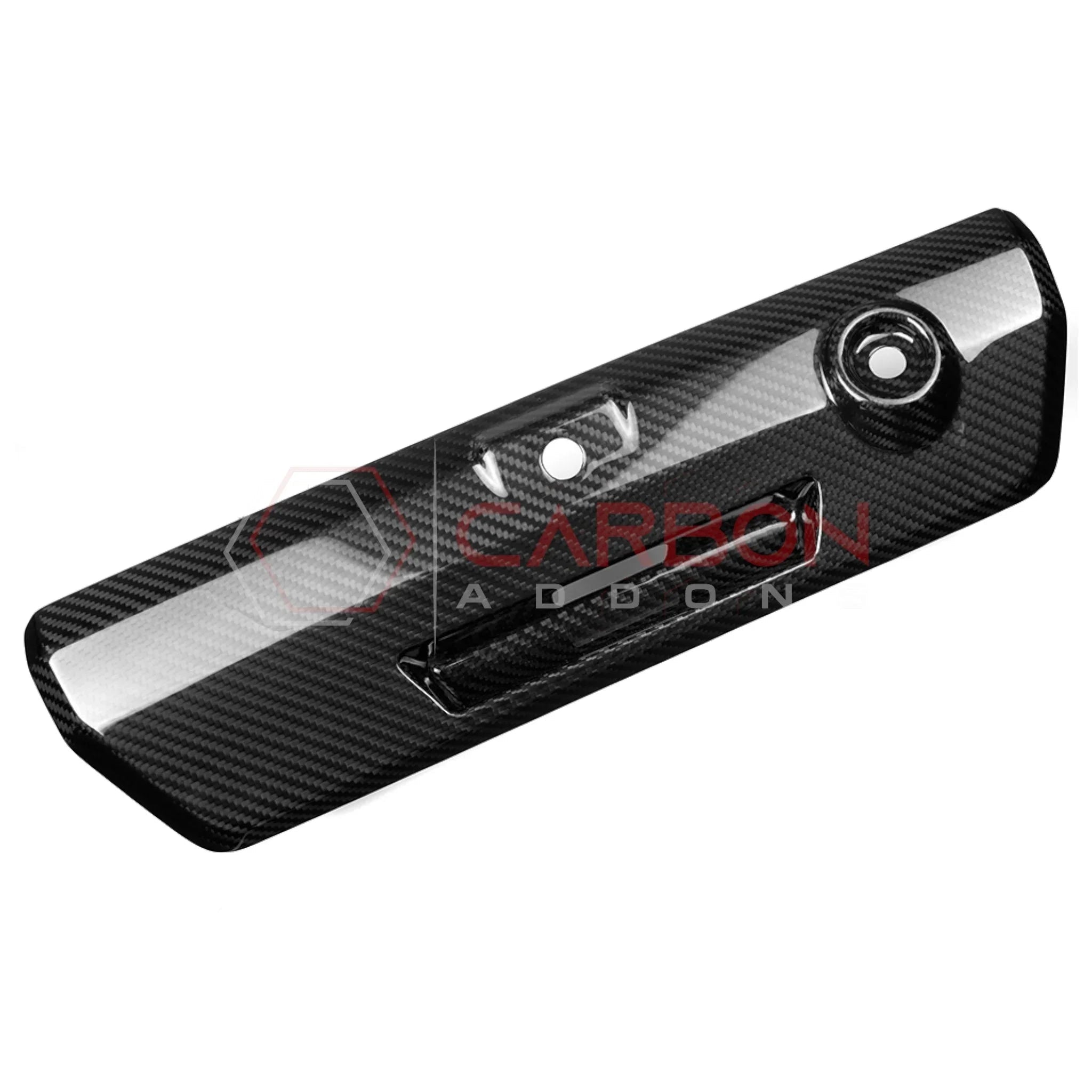 F150 2021-Up Tailgate Door Handles Real Carbon Fiber Cover