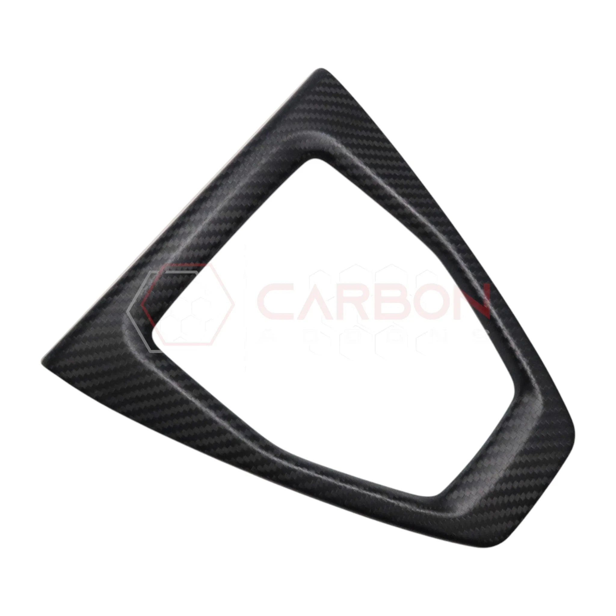 2024+ Mustang Hard Carbon Fiber Gear Shifter Trim Cover