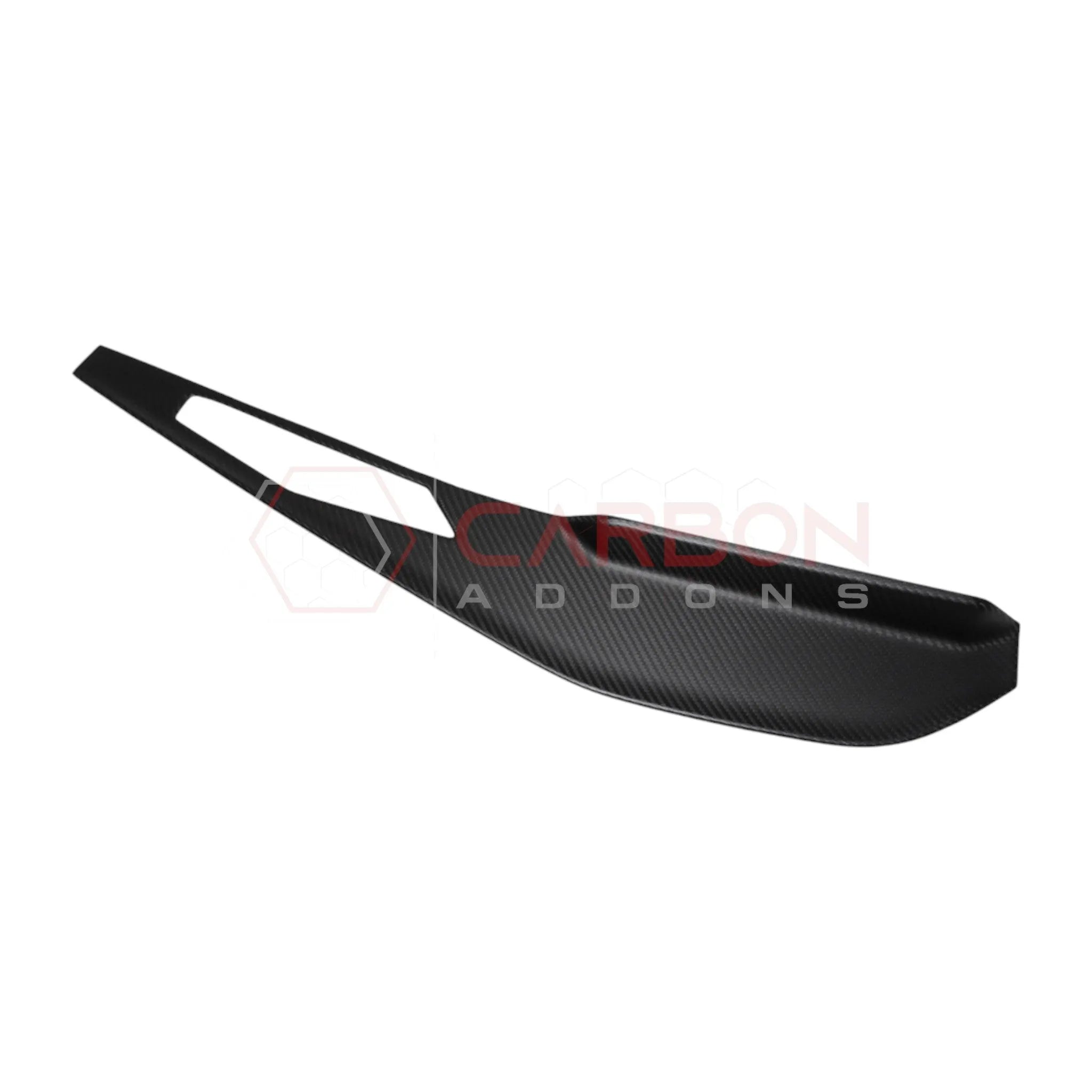 2024+ S650 Mustang Real Carbon Fiber Behind Screen Top Dash Trim Cover