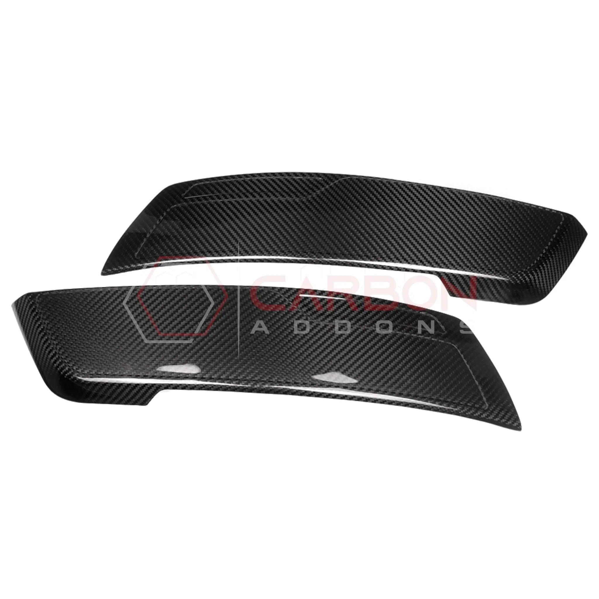 2021–2024 Ford Bronco Raptor Rear Wheel Fender Flare Real Carbon Fiber Trim Insert
