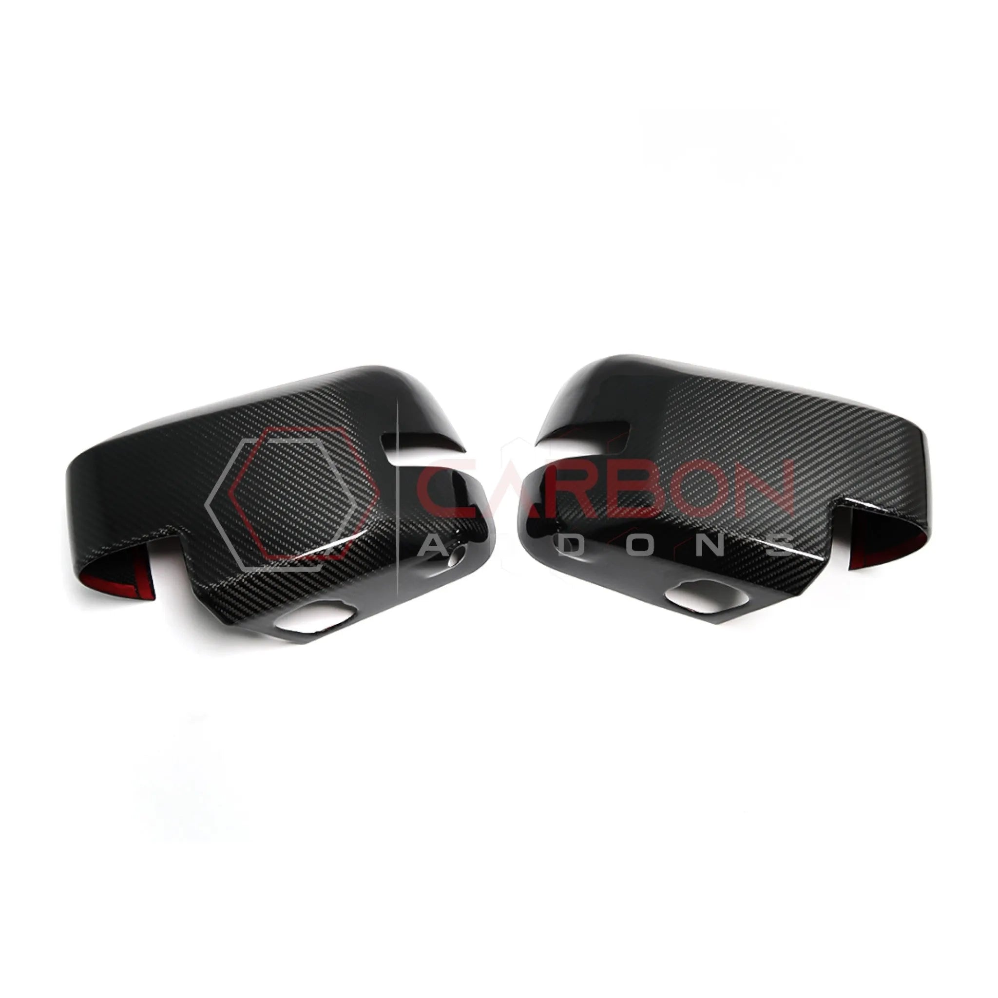 2021+ Bronco Real Carbon Fiber Mirror Cap Cover with Turn Signal