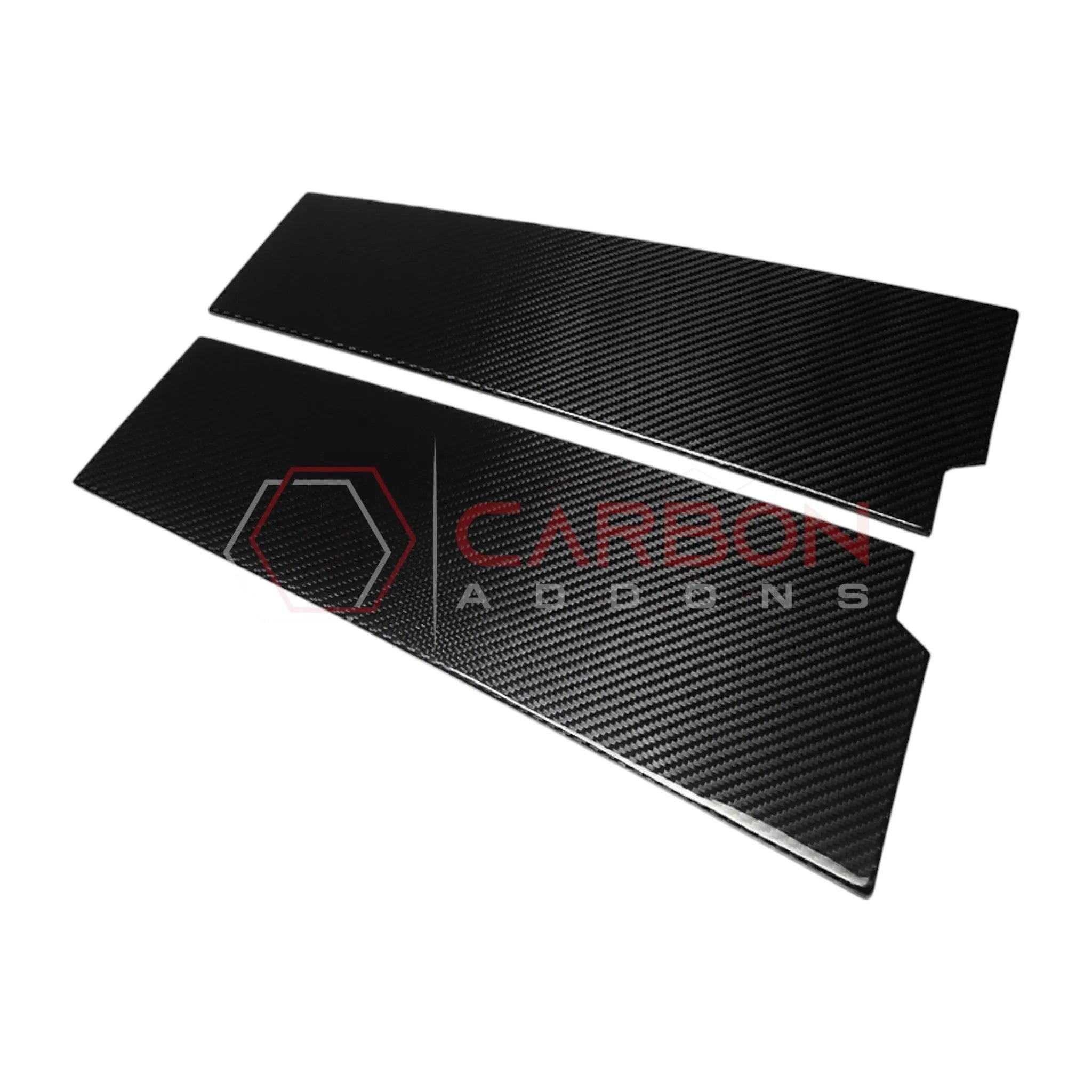 2021+ Bronco Real Carbon Fiber B-Pillar Trim Covers