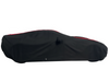 C7 Corvette Ultraguard Plus Car Cover - 300D Indoor/Outdoor Protection - Black with Red Stripes