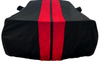 C7 Corvette Ultraguard Plus Car Cover - 300D Indoor/Outdoor Protection - Black with Red Stripes