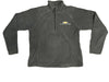 Ladies Camaro Bowtie Fleece Half-Zip Pullover Jacket - Charcoal