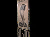 Shelby GT 500 Cobra Badge Stainless Steel Wall Hanging Sign - 34" x 15.5"