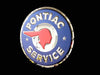 Pontiac Service Stainless Steel Wall Hanging Sign - 22"