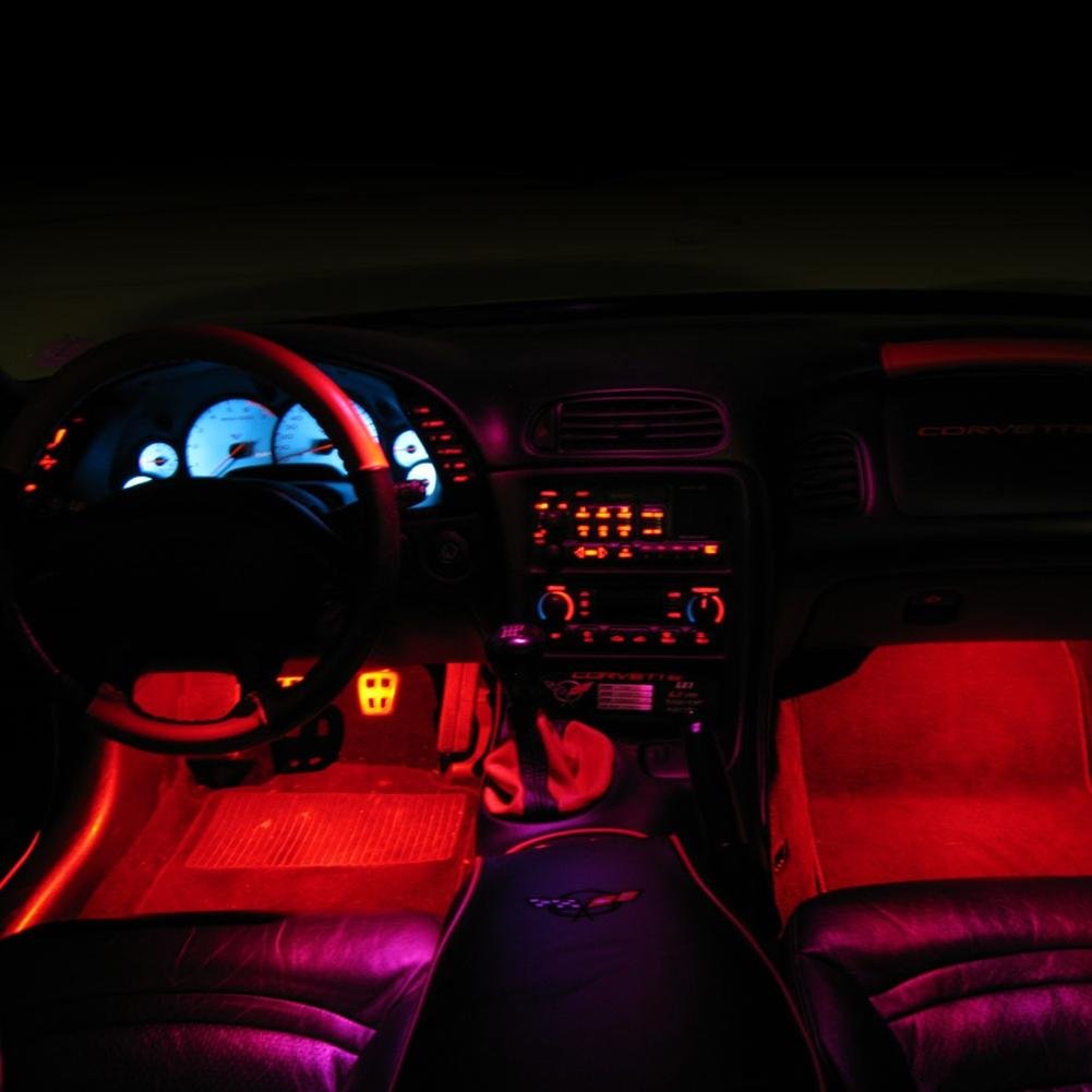 Corvette Footwell LED Lighting Kit : 1997-2004 C5 & Z06-SR1 Performance