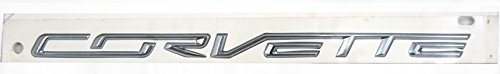 C7 Corvette Chrome Rear Trunk Bumper Emblem