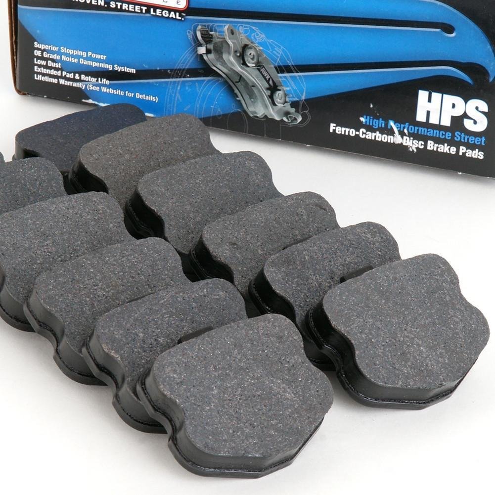 Corvette Brake Pads - Hawk HPS (Street) Front Original Multi-Piece